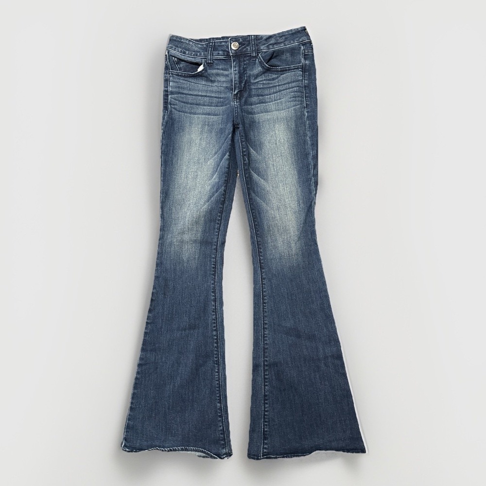 American Eagle High Rise Artist Flare Jeans